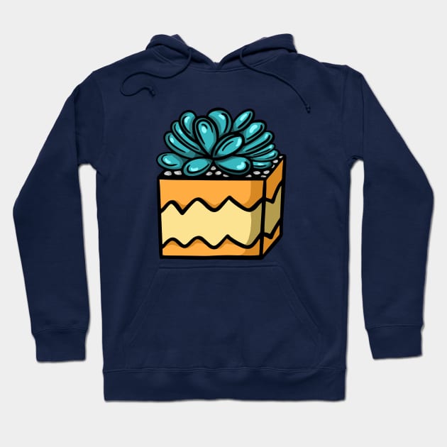 Succulent Illustration 2 Hoodie by yudabento